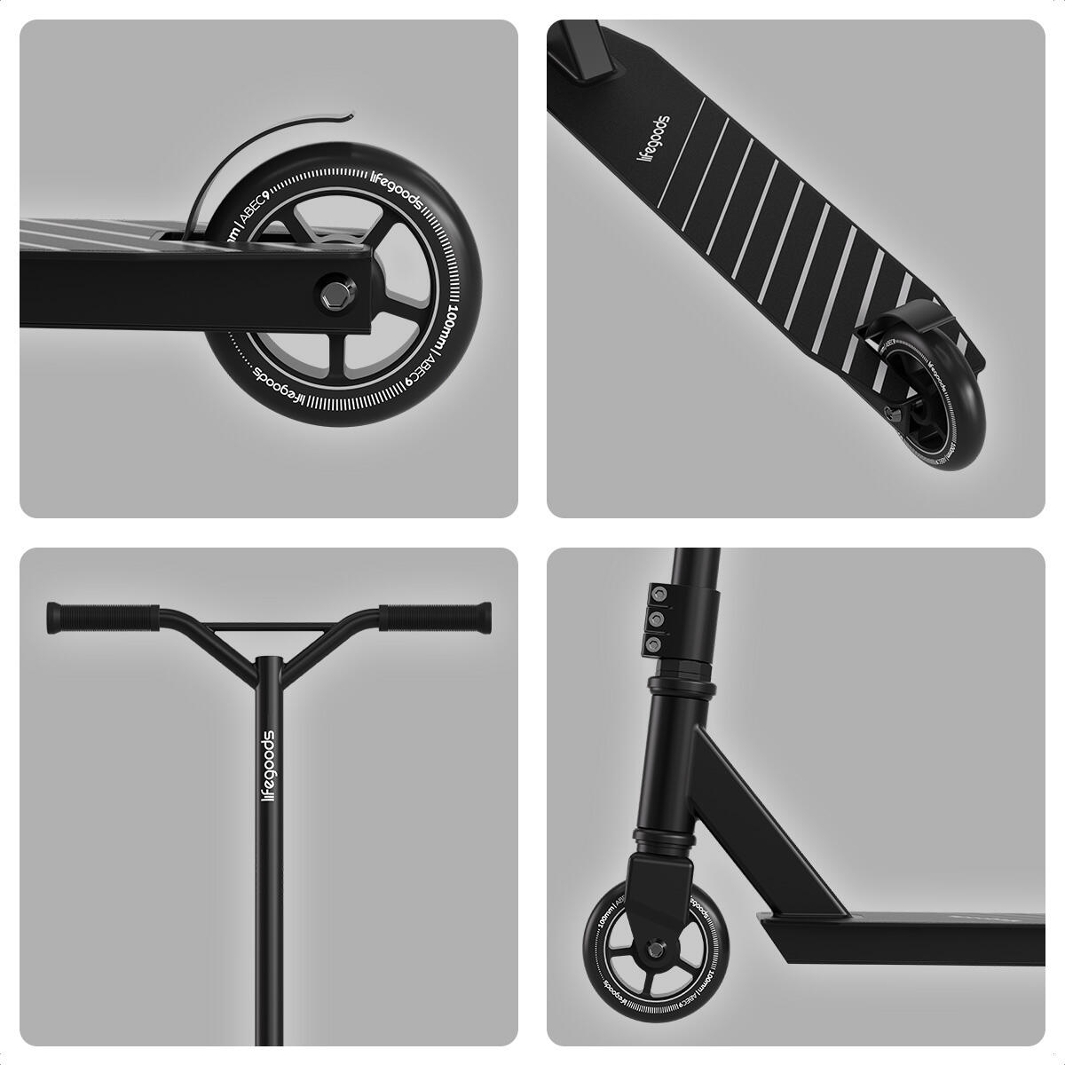Stuntstep Fly Pro - 100mm - 100kg - zwart 2/3