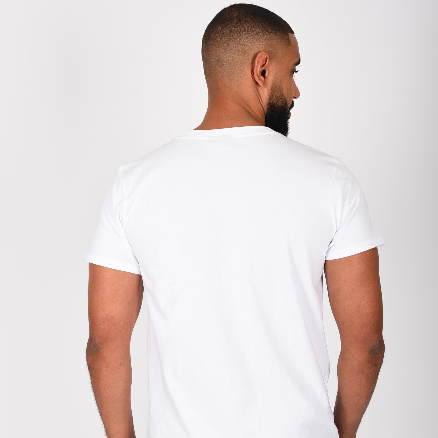 T-shirt homme blanc 3/5