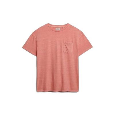 Linnen t-shirt met zak superdry classic