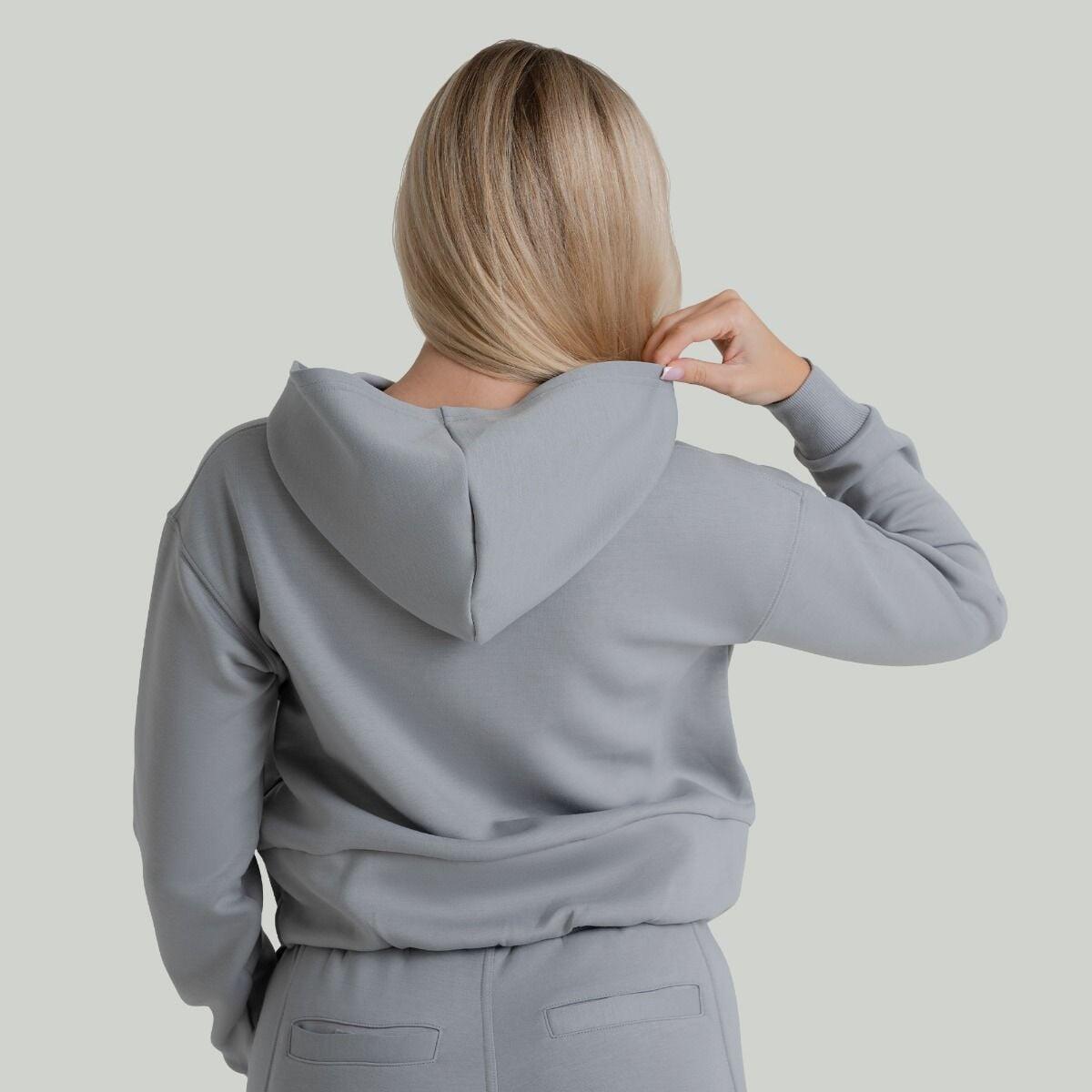 Donna fitness felpa con zip Smoke ZOA 3/6
