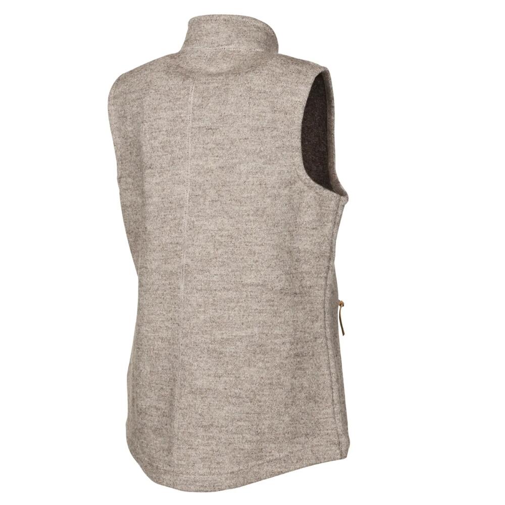 Gilet en laine NLS Coco Latte pour femme – beige 2/5