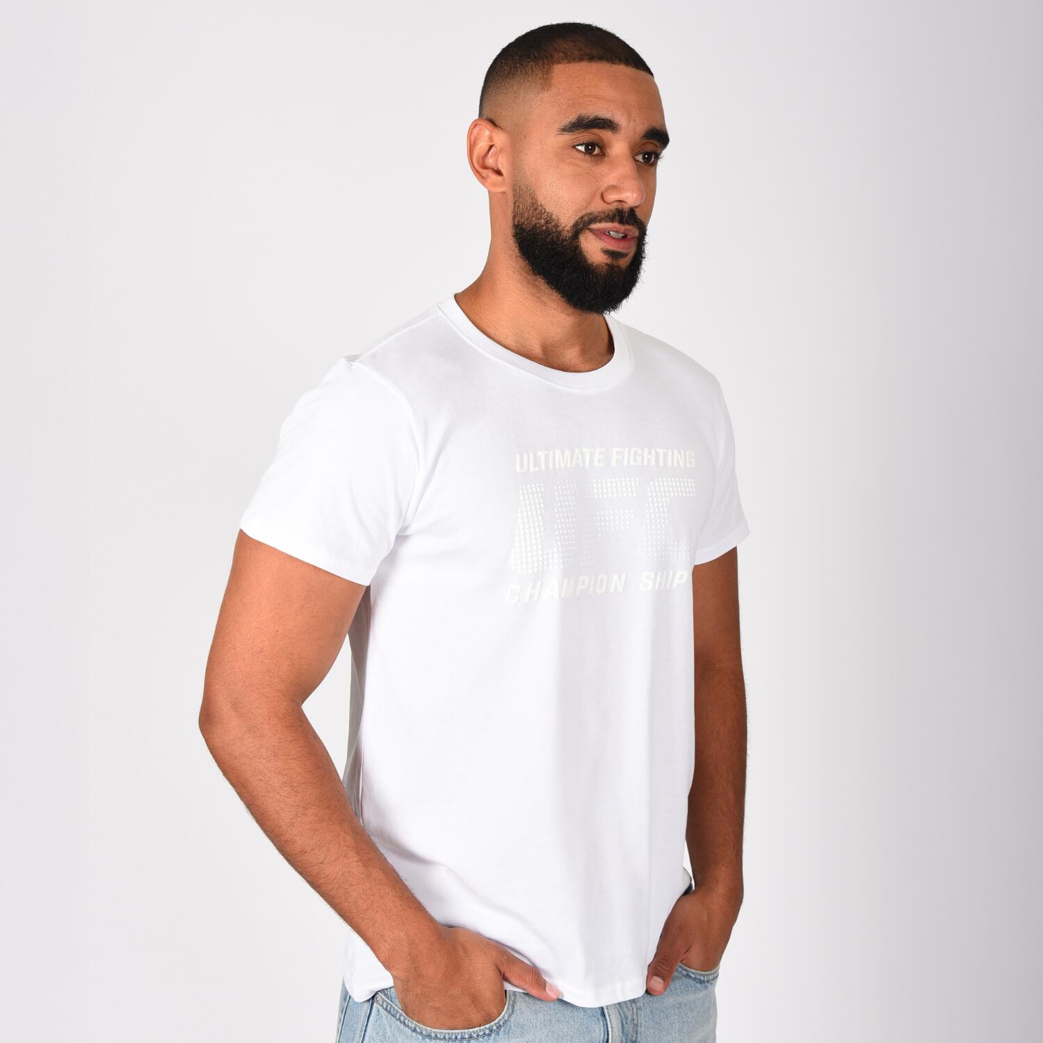 T-shirt homme blanc 2/5