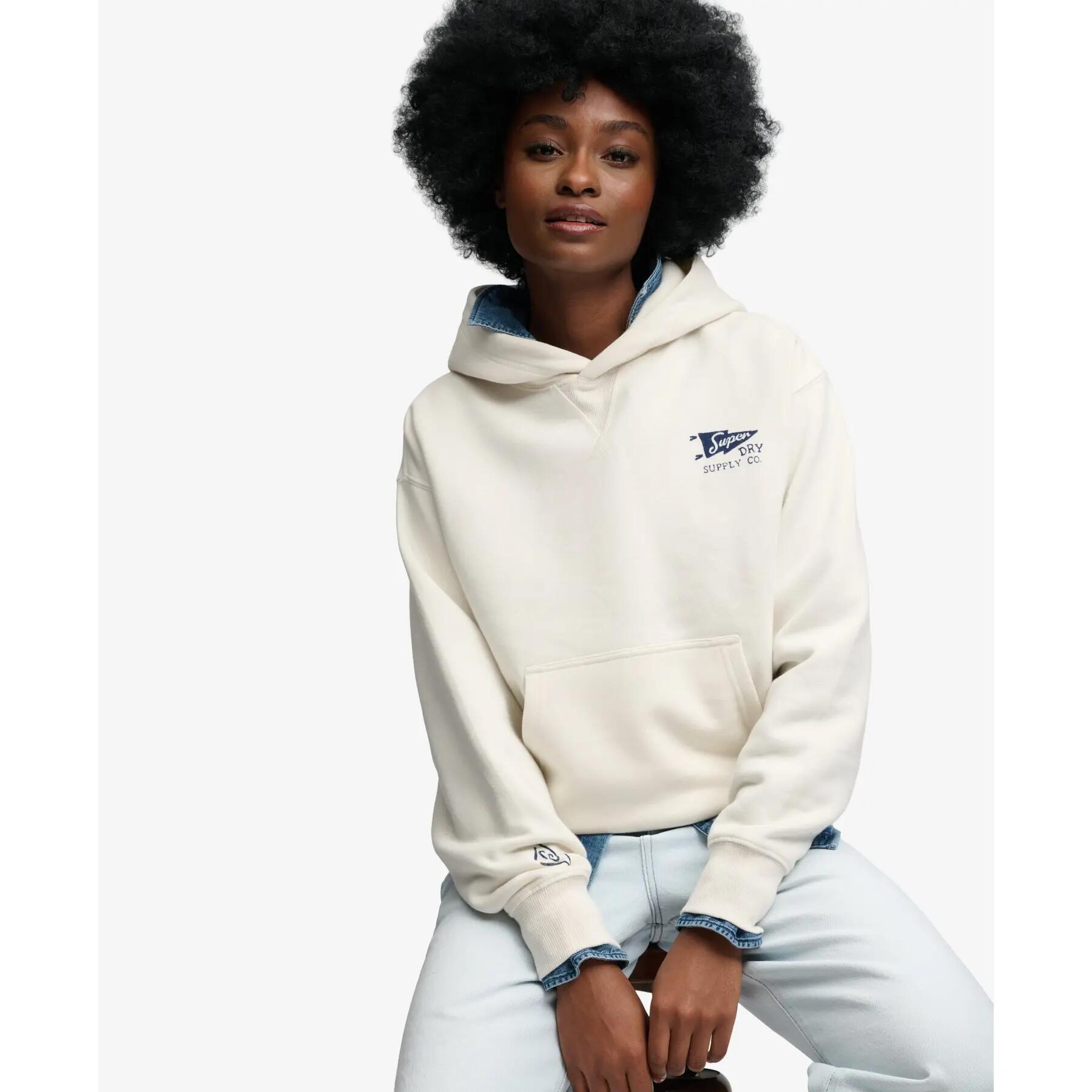Women's hooded sweatshirt Superdry Heritage 4/5