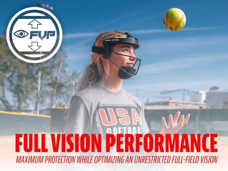 Franklin Face Shield Softball Youth Baseball/Softball 2/5