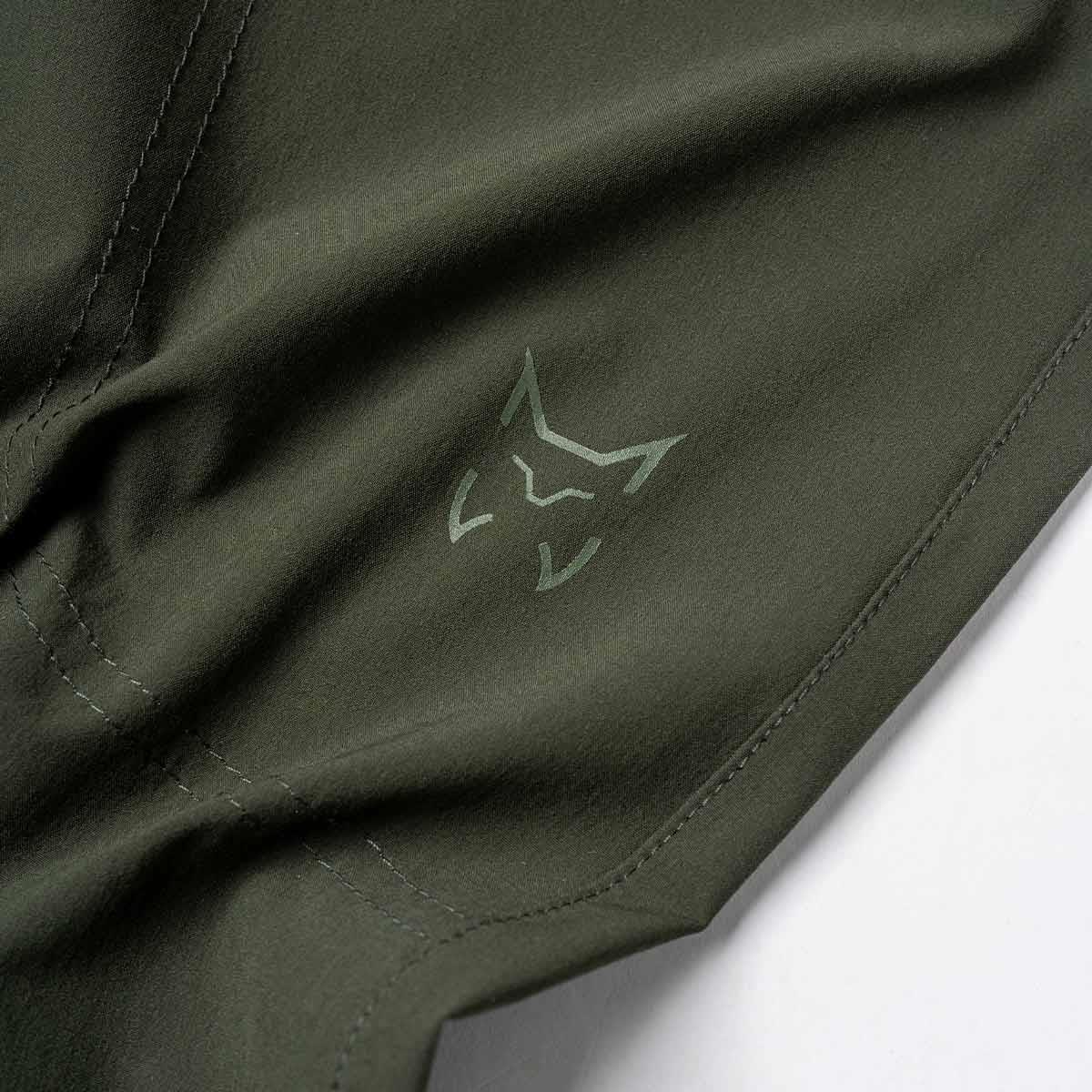 Pantalón Largo Senderismo en Montaña HOMBRE Altus JAZZI K30 GREEN OLIVE 3/7