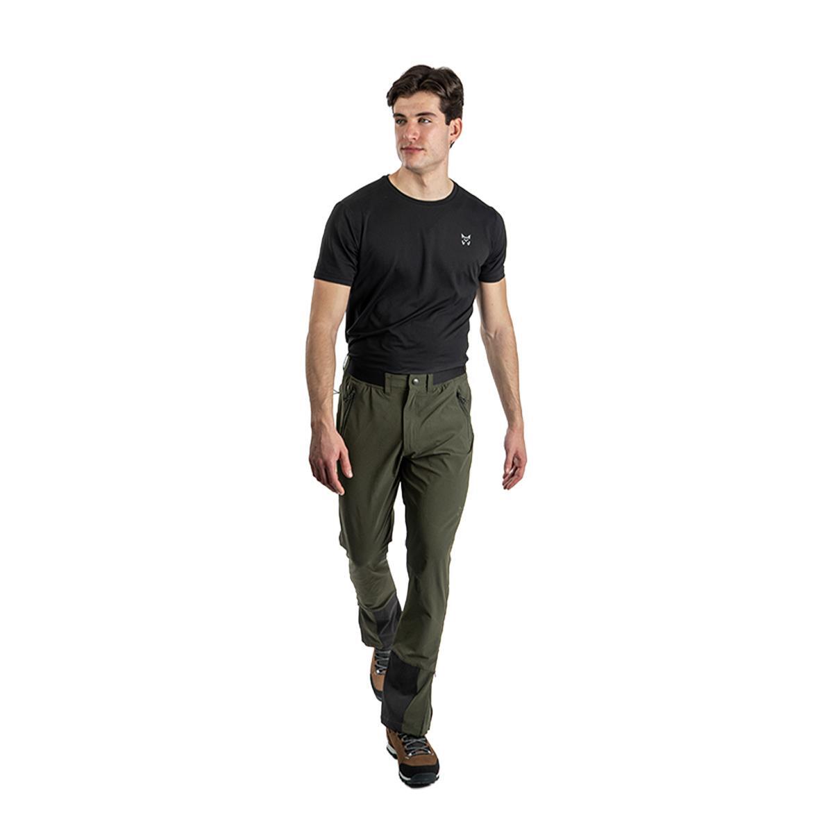 Pantalón Largo Senderismo en Montaña HOMBRE Altus JAZZI K30 GREEN OLIVE 6/7
