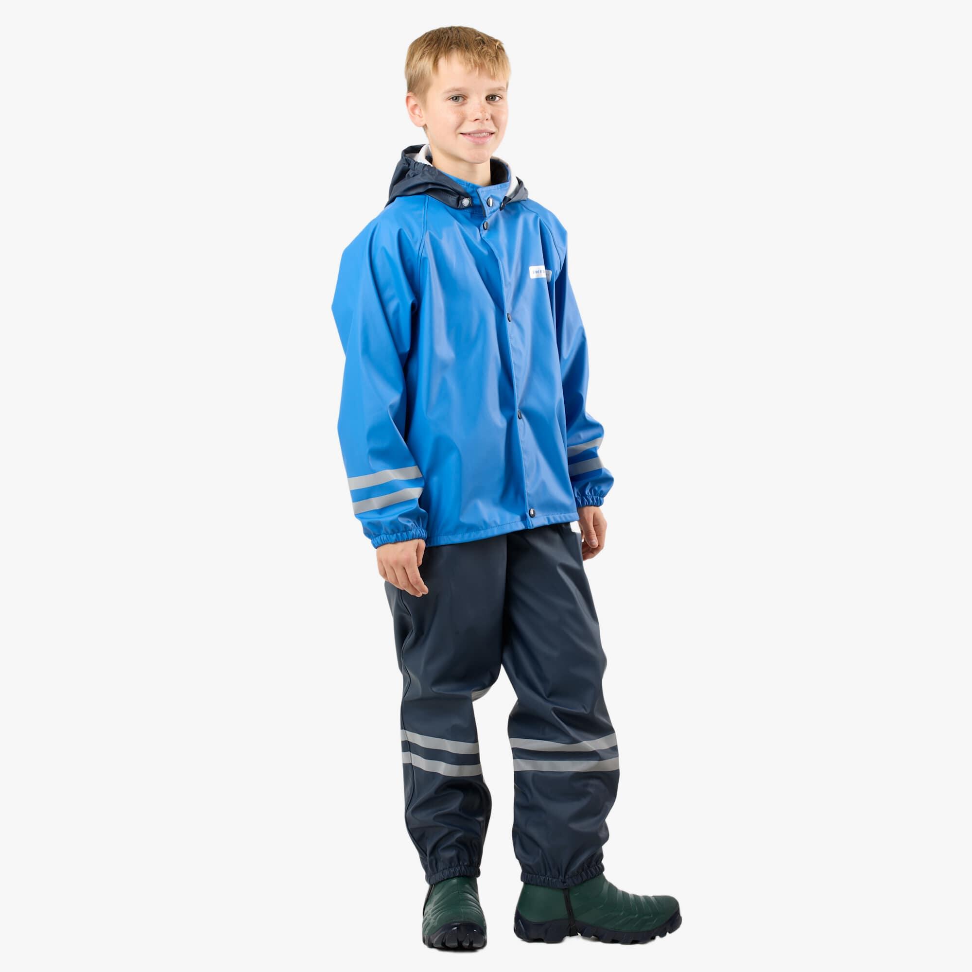Ensemble imperméable coupe-vent randonnée junior Rusk Rain Set 3/7