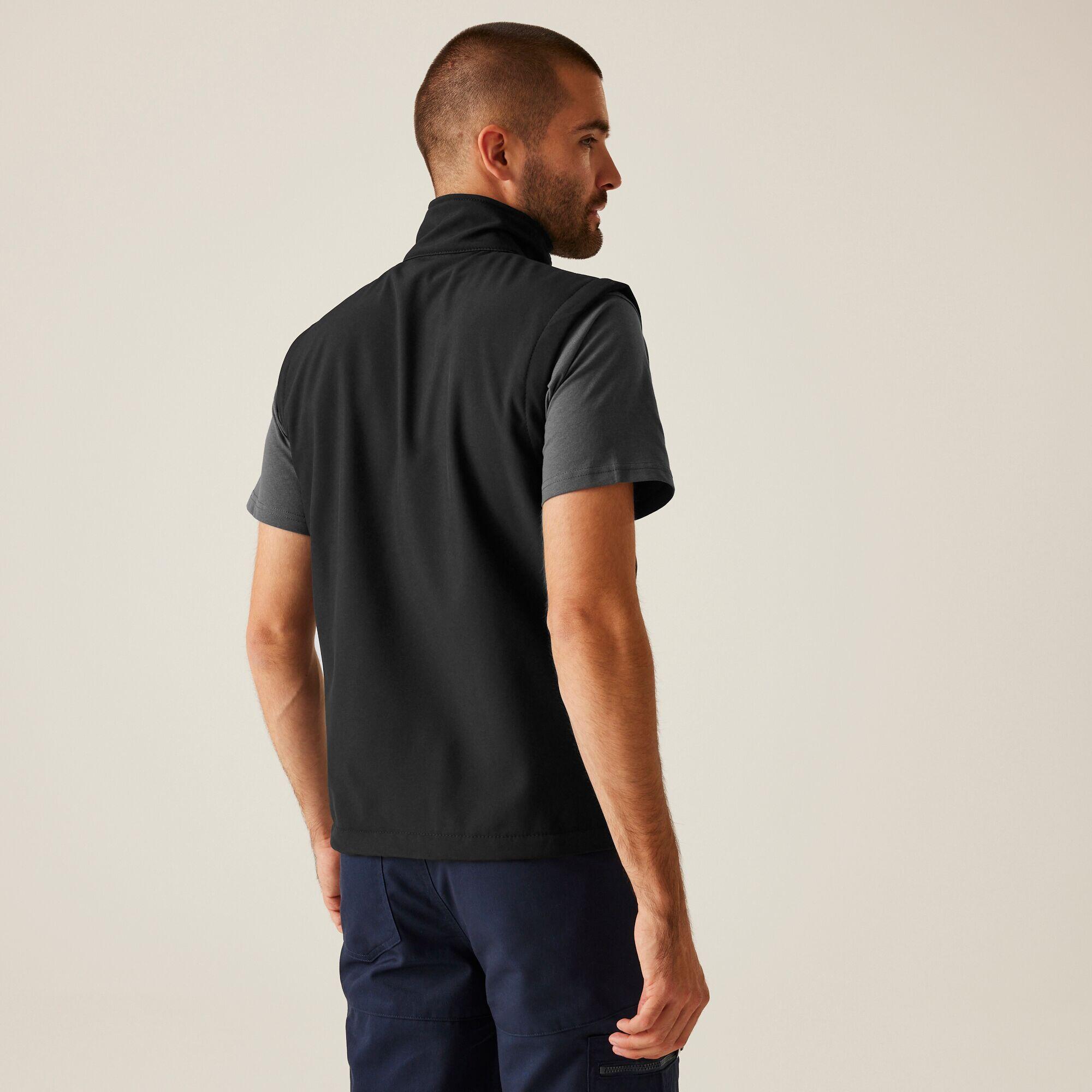 Mens Ablaze Printable Softshell Bodywarmer 2/4