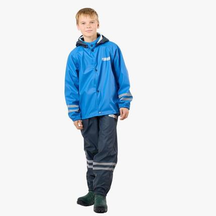 Ensemble imperméable coupe-vent randonnée junior Rusk Rain Set