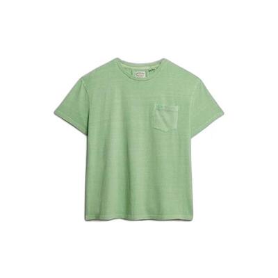 Linnen t-shirt met zak superdry classic