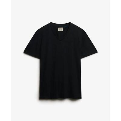 T-shirt met v-hals superdry classic