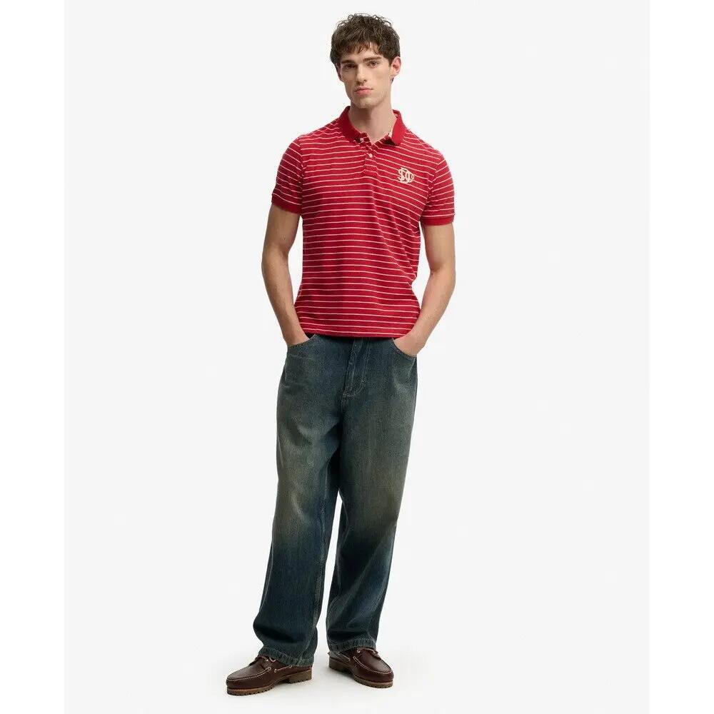 Polo a righe Superdry Vintage 2/5