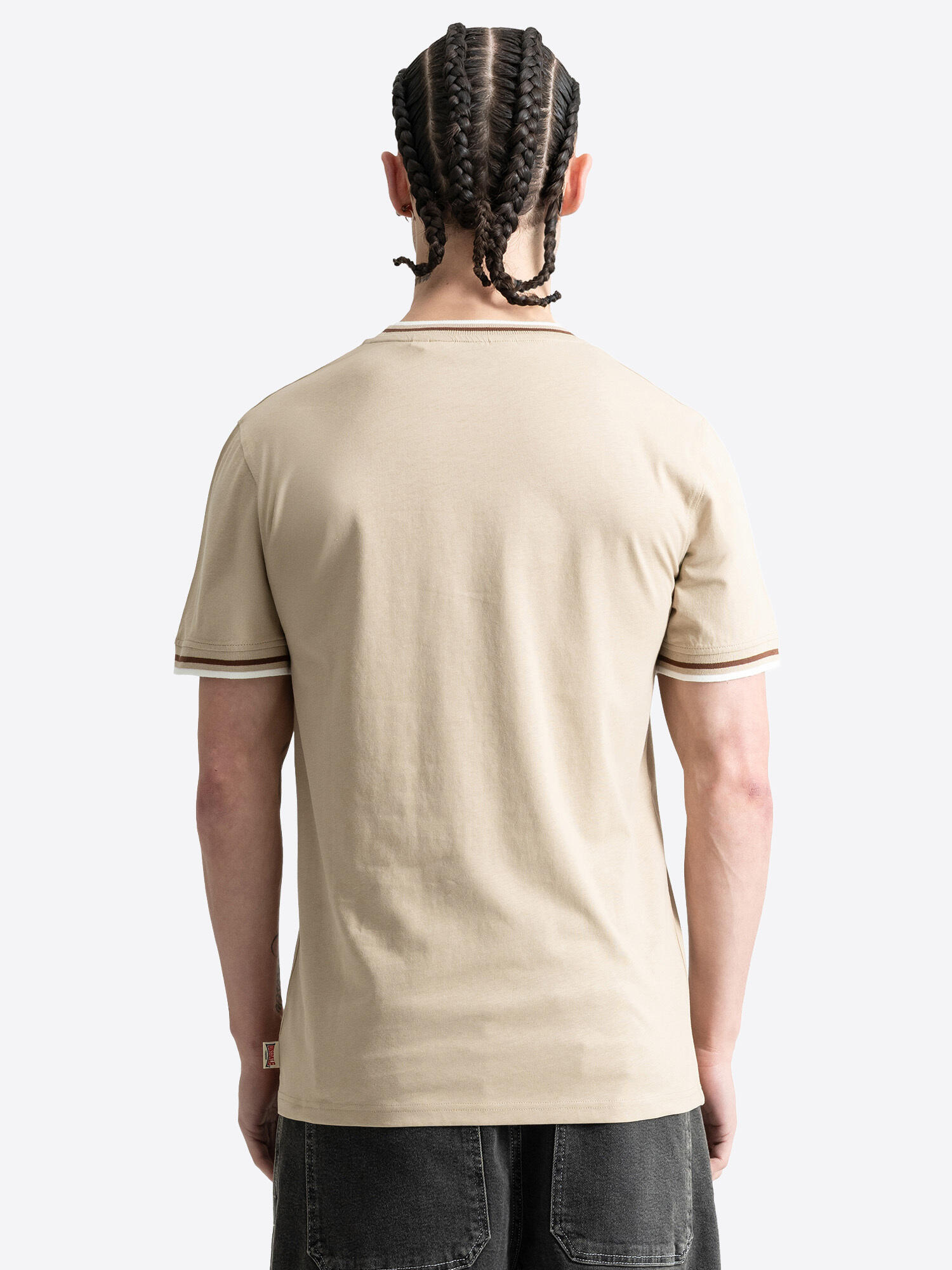 LONSDALE Heren-T-shirt slim fit QUIN 5/6