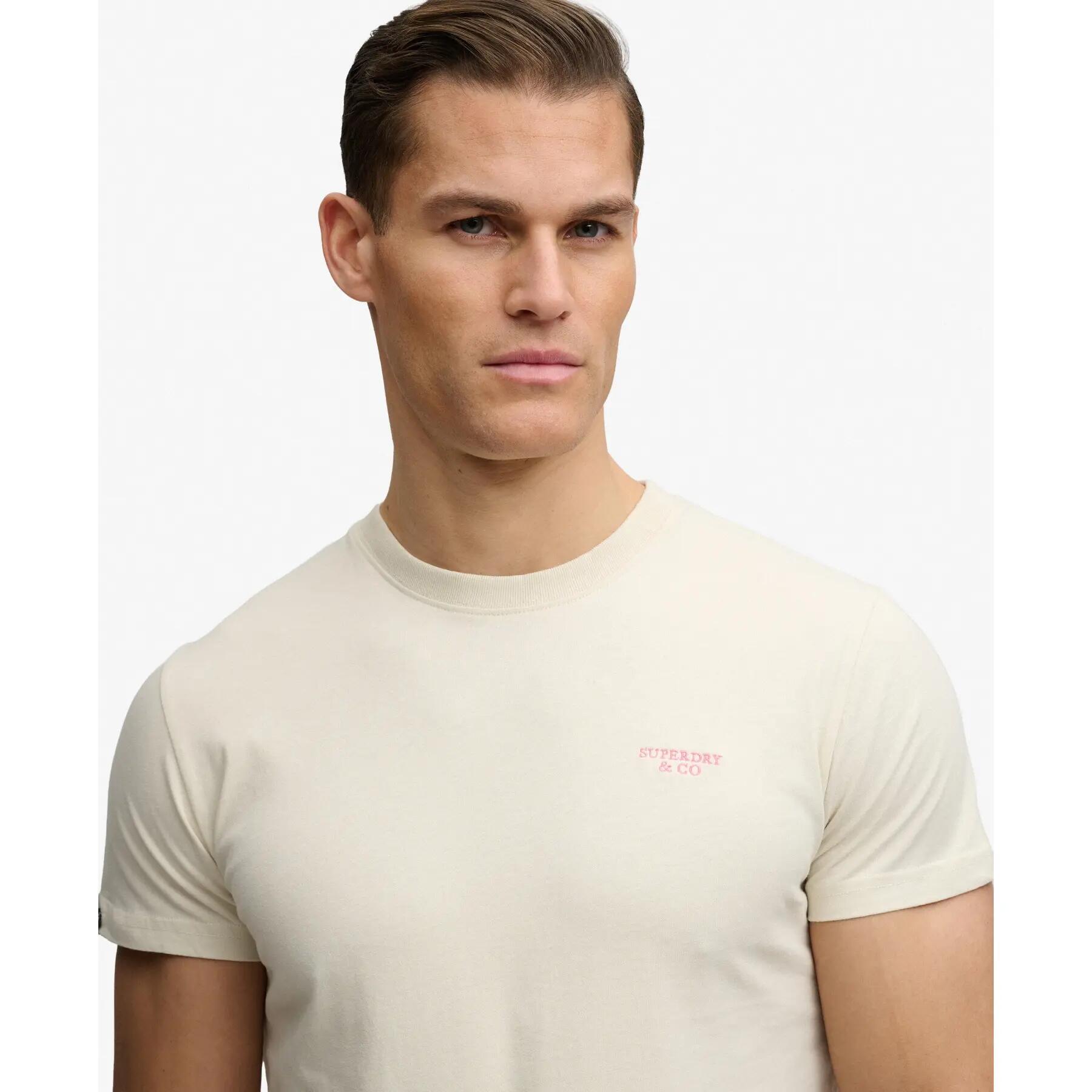 T-shirt con logo Superdry Essential Stacked 5/5