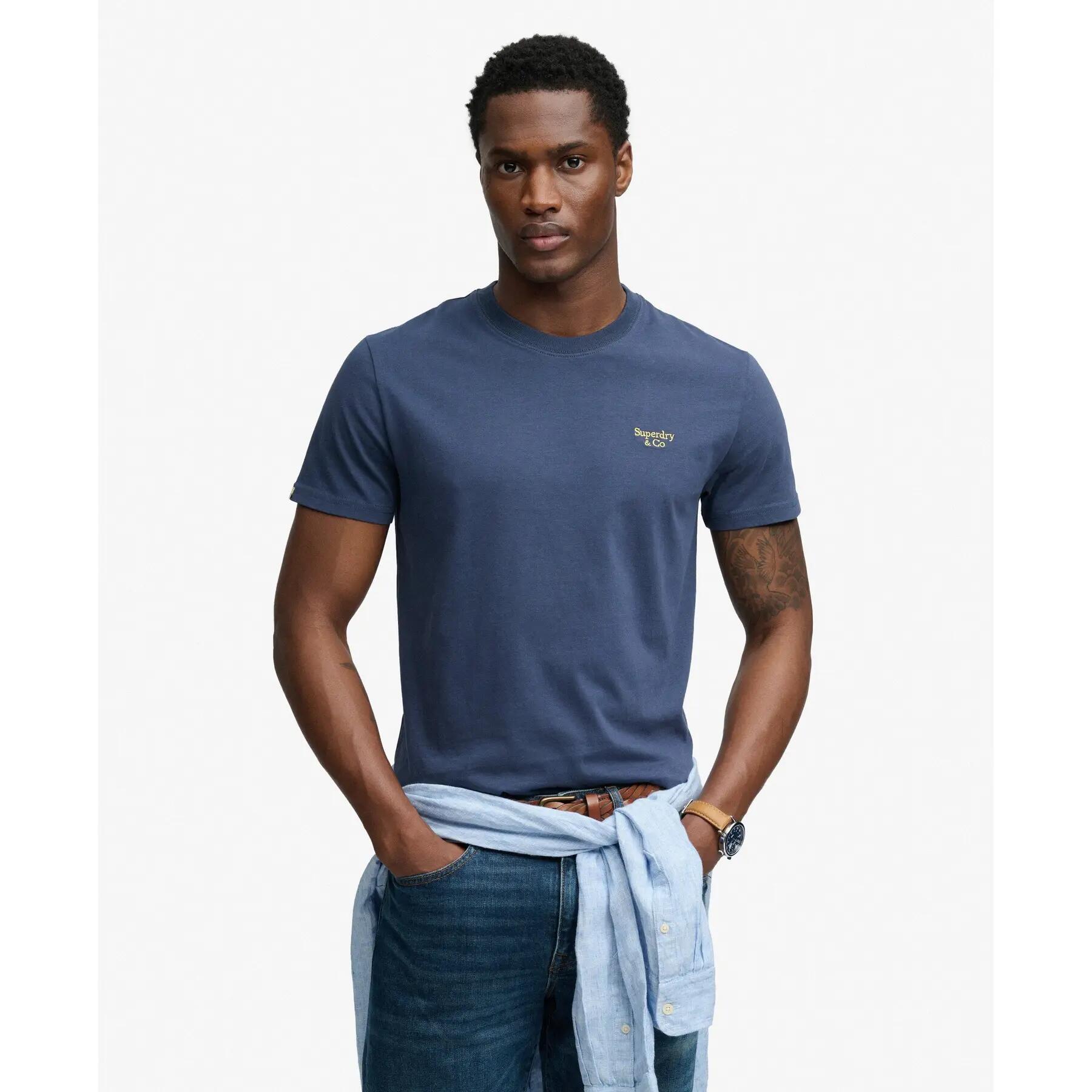 T-shirt con logo Superdry Essential Serif 2/6