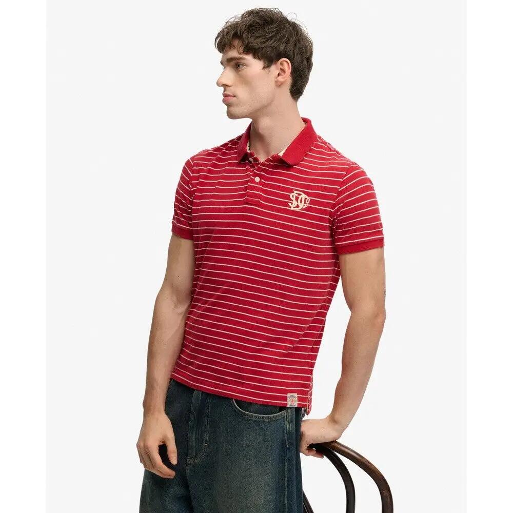 Polo a righe Superdry Vintage 4/5