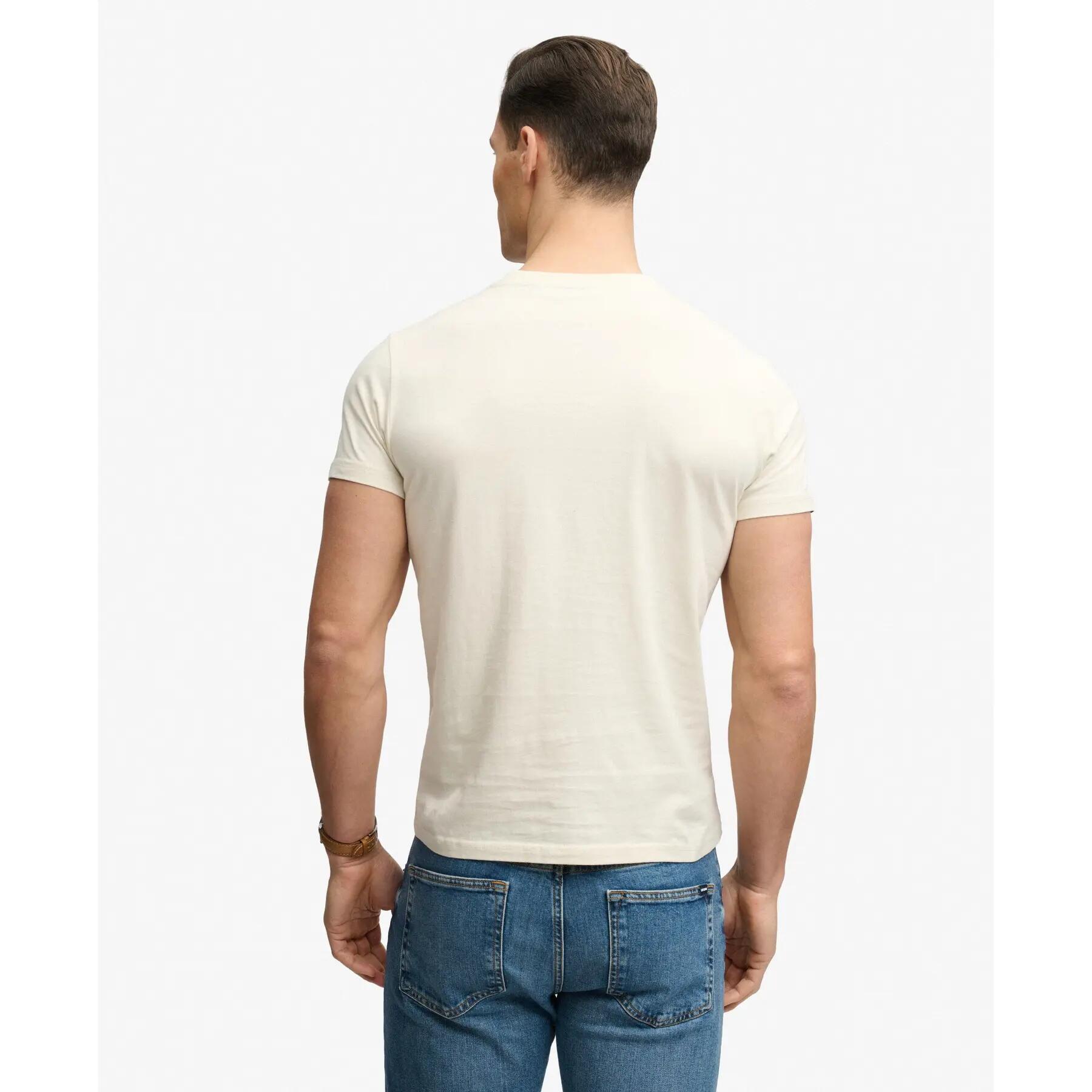 T-shirt con logo Superdry Essential Stacked 4/5