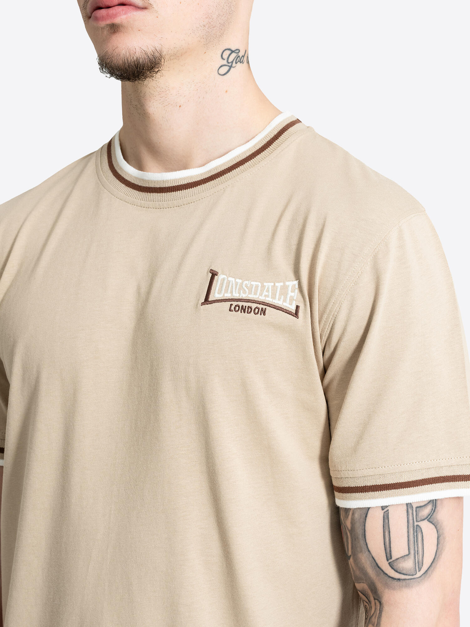 LONSDALE Heren-T-shirt slim fit QUIN 6/6