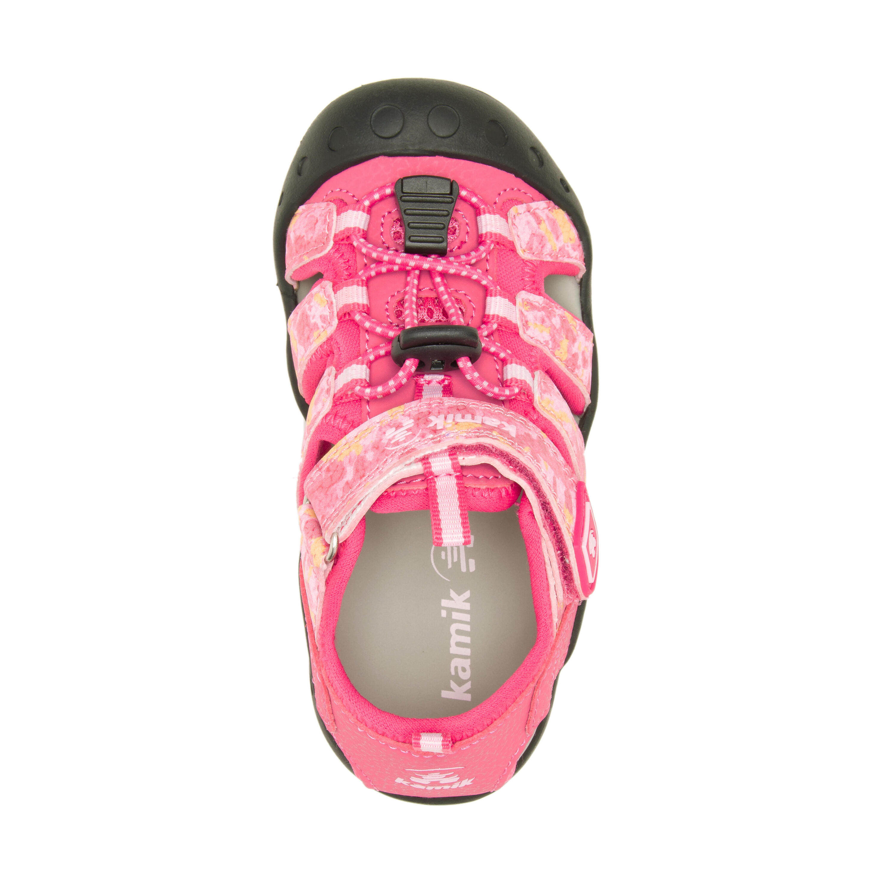 Youth CRAB PRINT Sandal Pink 4/5