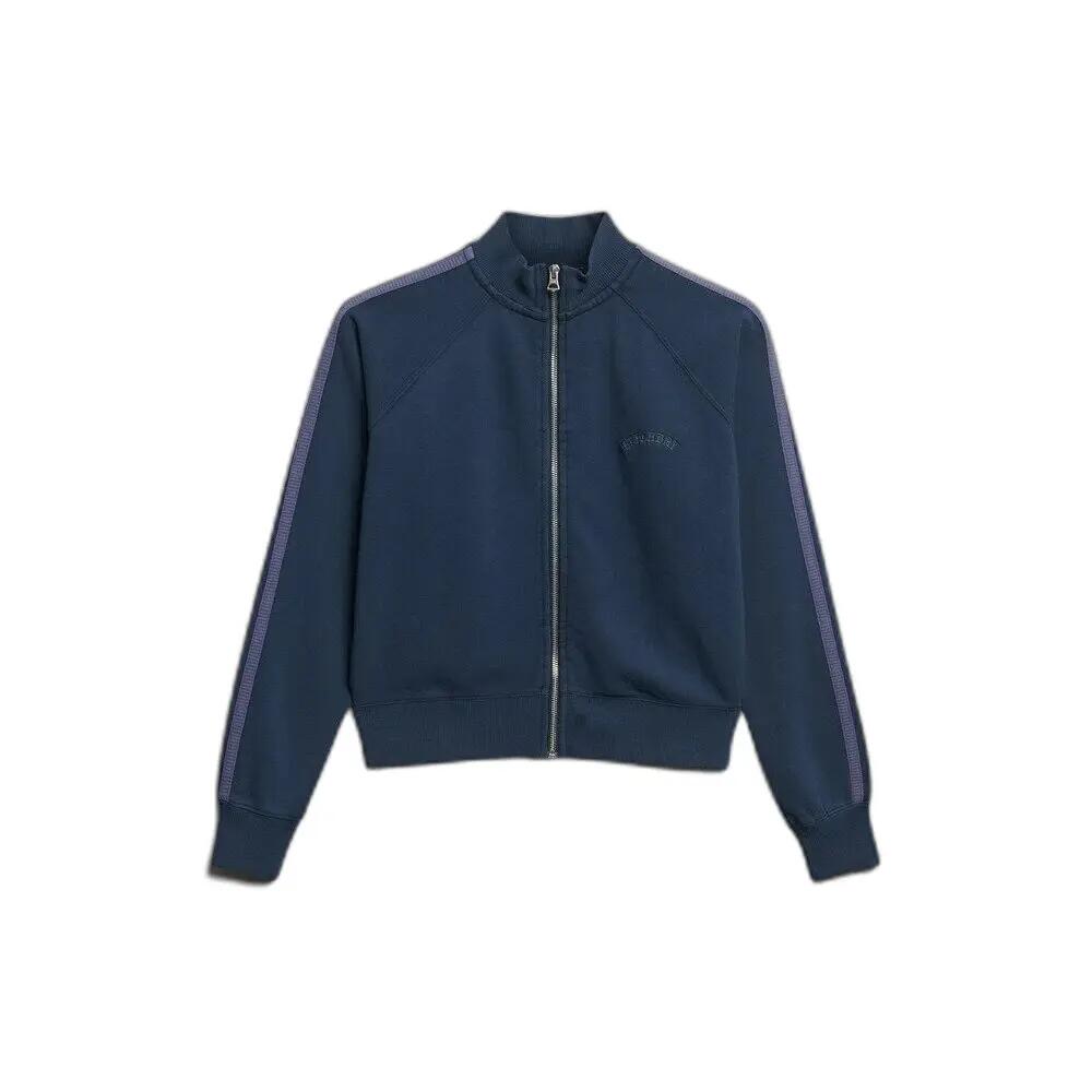 Women's zip-up training jacket Superdry Essential Logo