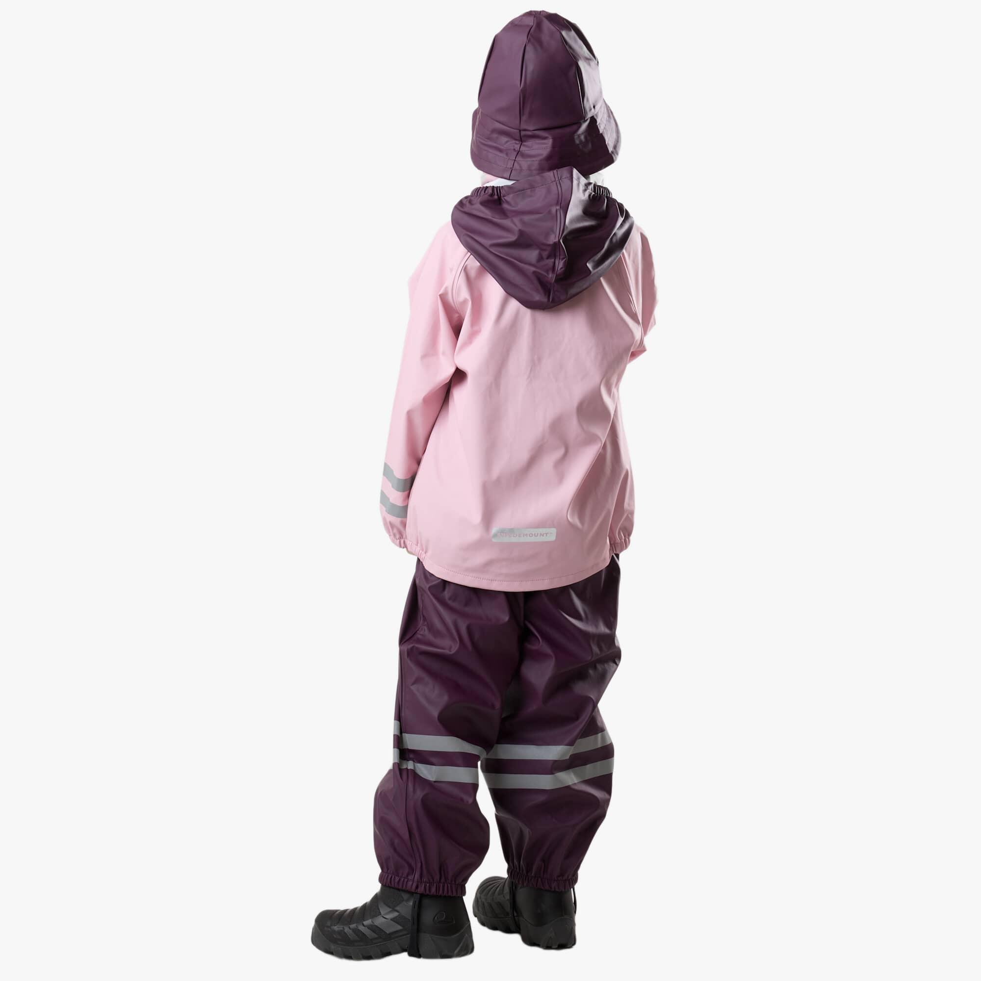 Junior hiking regenpakken waterdicht winddicht Rusk Rain Set 2/7