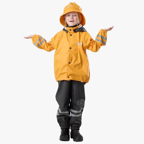 Ensemble imperméable coupe-vent randonnée junior Rusk Rain Set