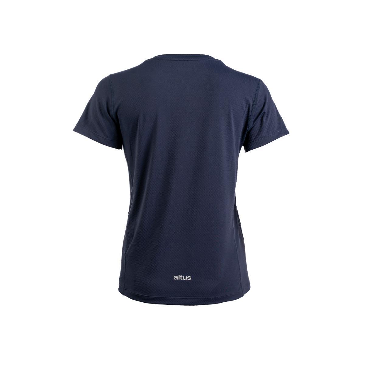 Camiseta manga corta Senderismo en la naturaleza Hombre ALTUS TISMA W L30 BLACK 2/6