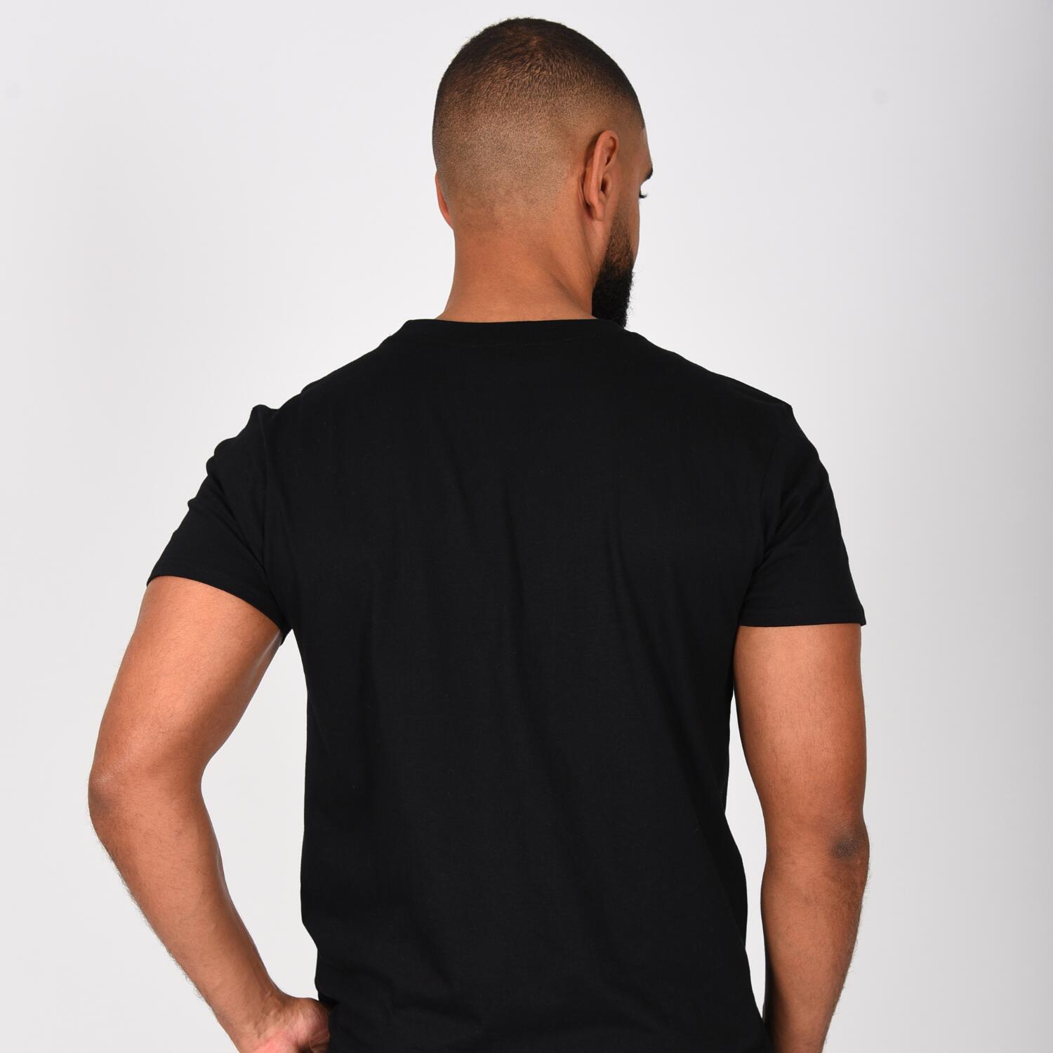 T-shirt homme noir 2/5