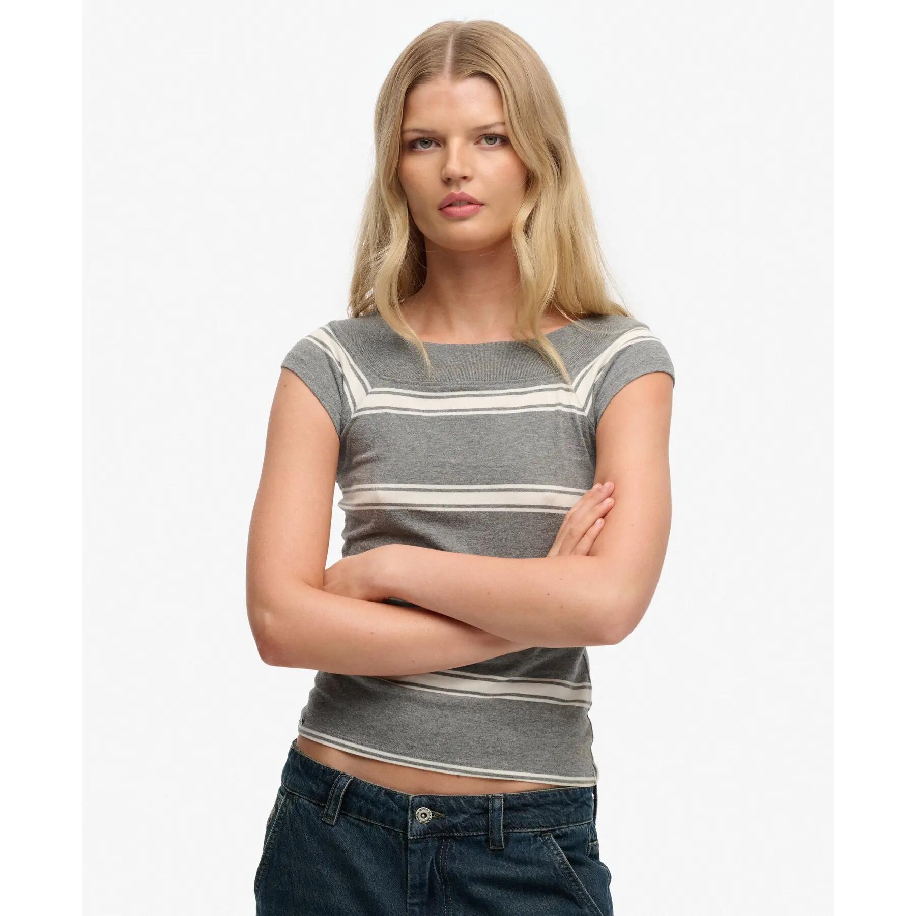 T-shirt à épaules dénudées femme Superdry Athletic 2/5