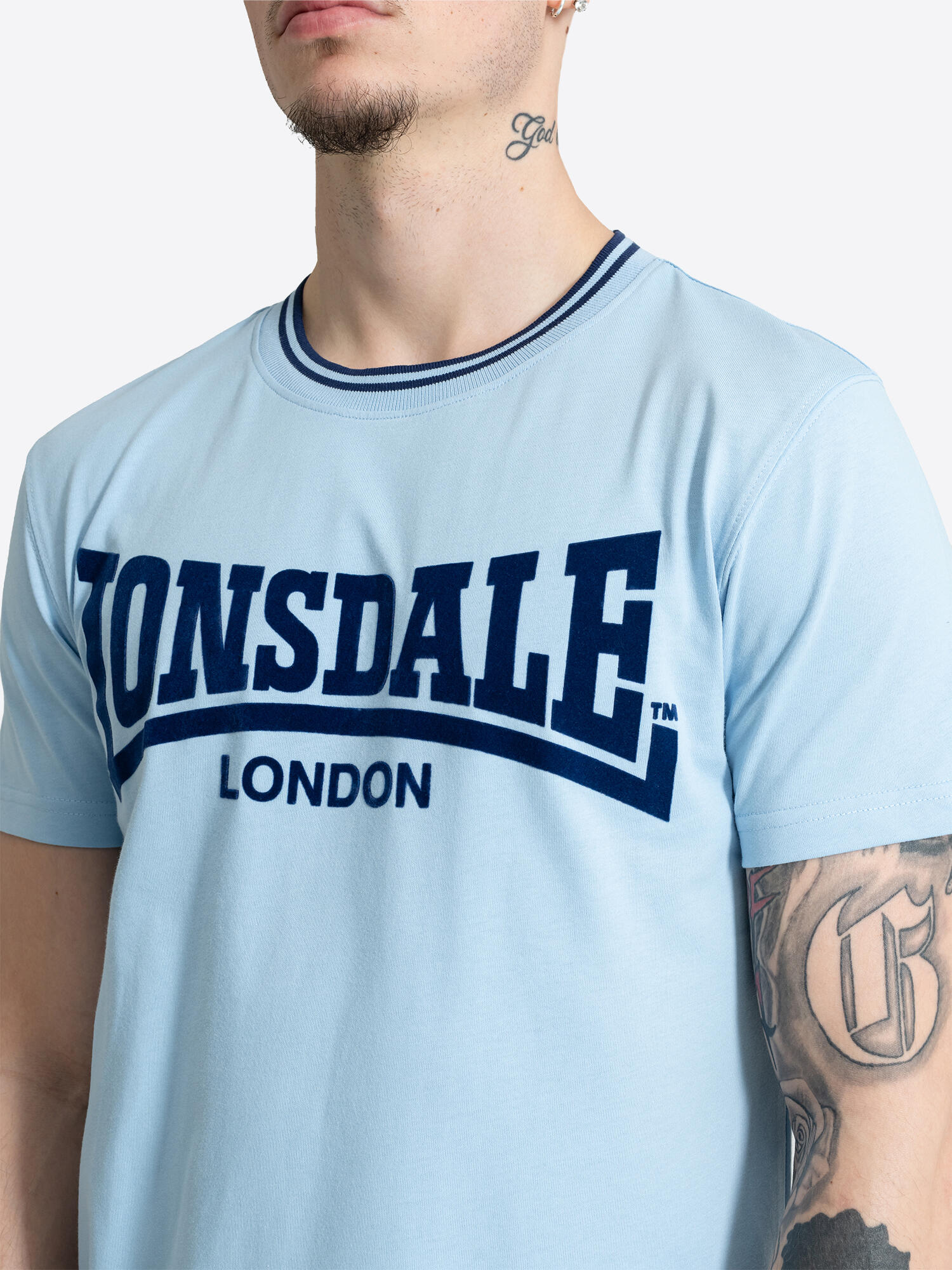 LONSDALE Heren-T-shirt normale pasvorm POTTERNEWTON 6/6