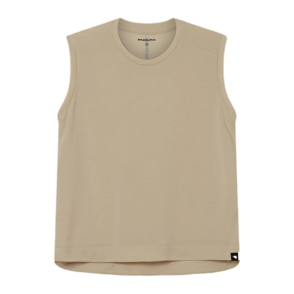 Women's Endura Loop Beige Tank Top