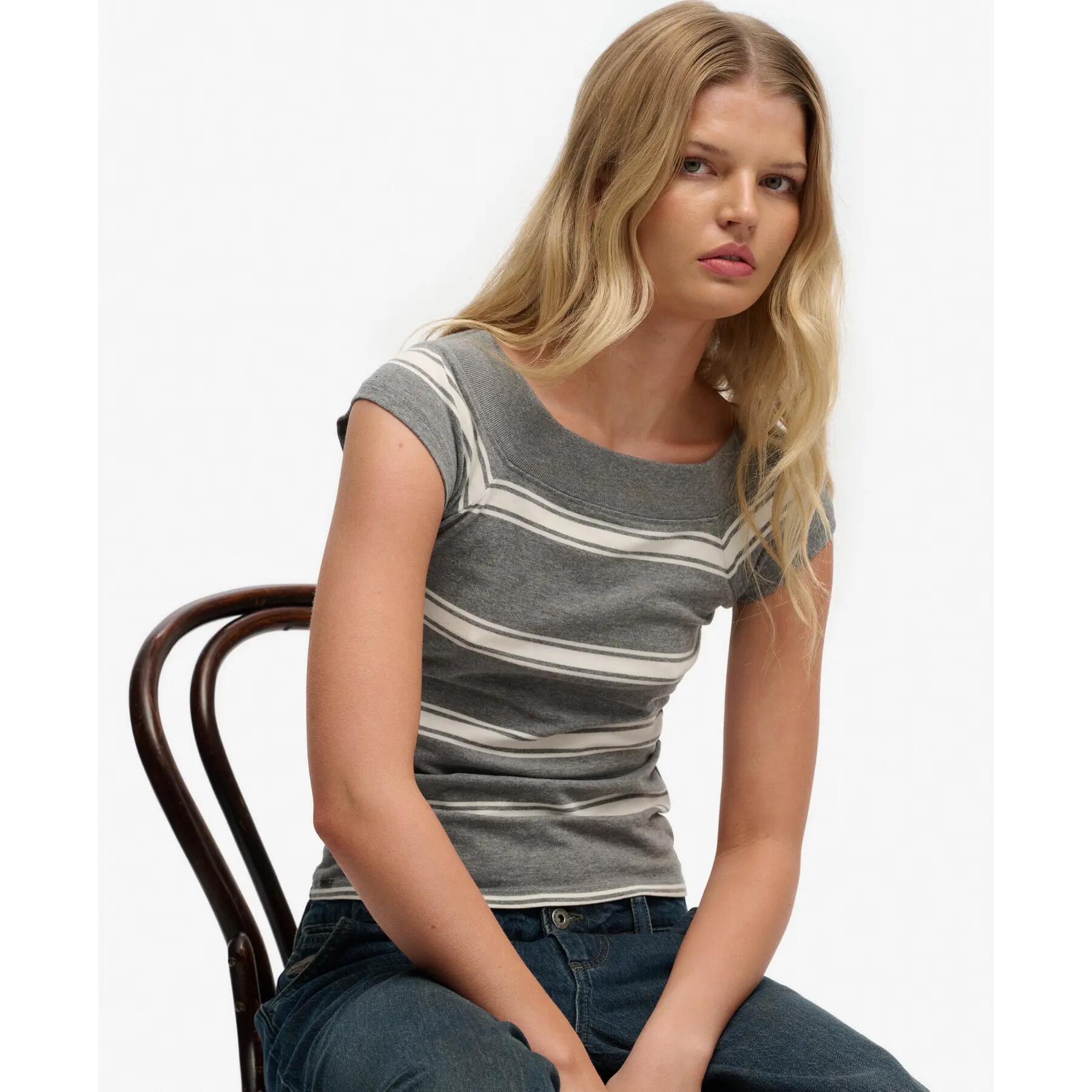 T-shirt à épaules dénudées femme Superdry Athletic 4/5