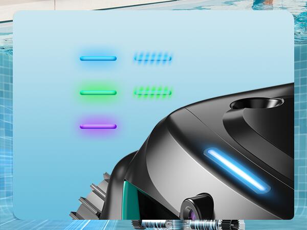 Robot piscine sans fil WYBOT C2 Vision - Navigation Vision, 180min, 8 modes 2/8