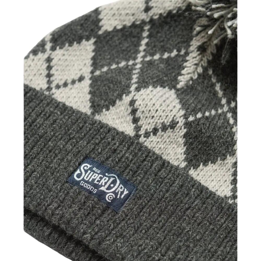 Gebreide muts met patroon voor vrouwen Superdry 3/3