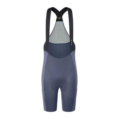 Korte fietsbroek met bretels endura alltrack ride zwart heren
