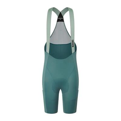 Korte fietsbroek met bretels endura alltrack ride zwart heren