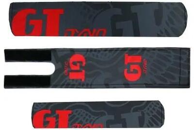 Gt bmx beschermingsset - dyno black/yellow