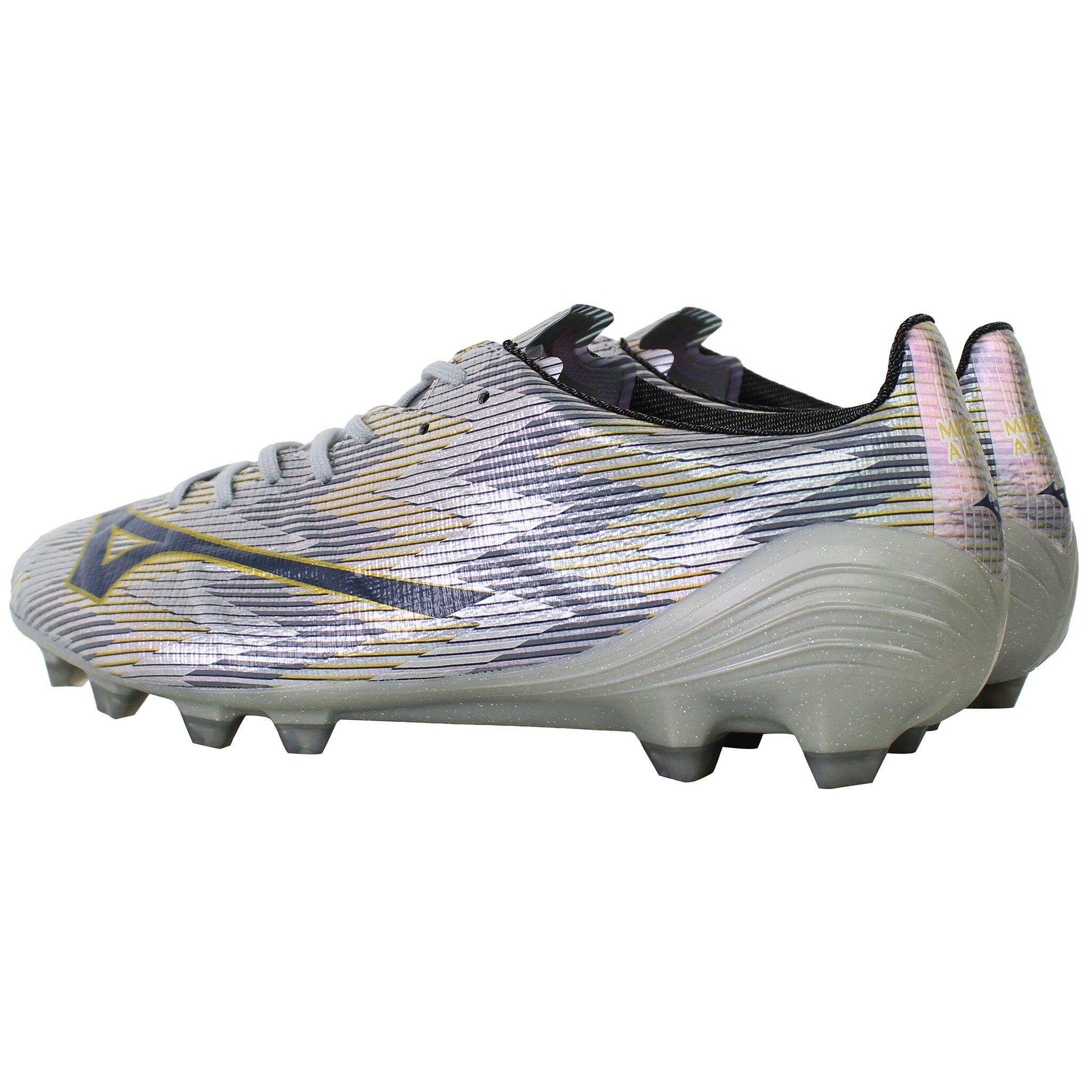 Fußballschuhe Mizuno Alpha II Japan Herren Silber 3/5