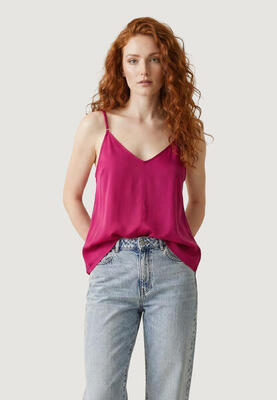 Bandeau top onlmadeli oaklyn strap wvn dames magentaroze