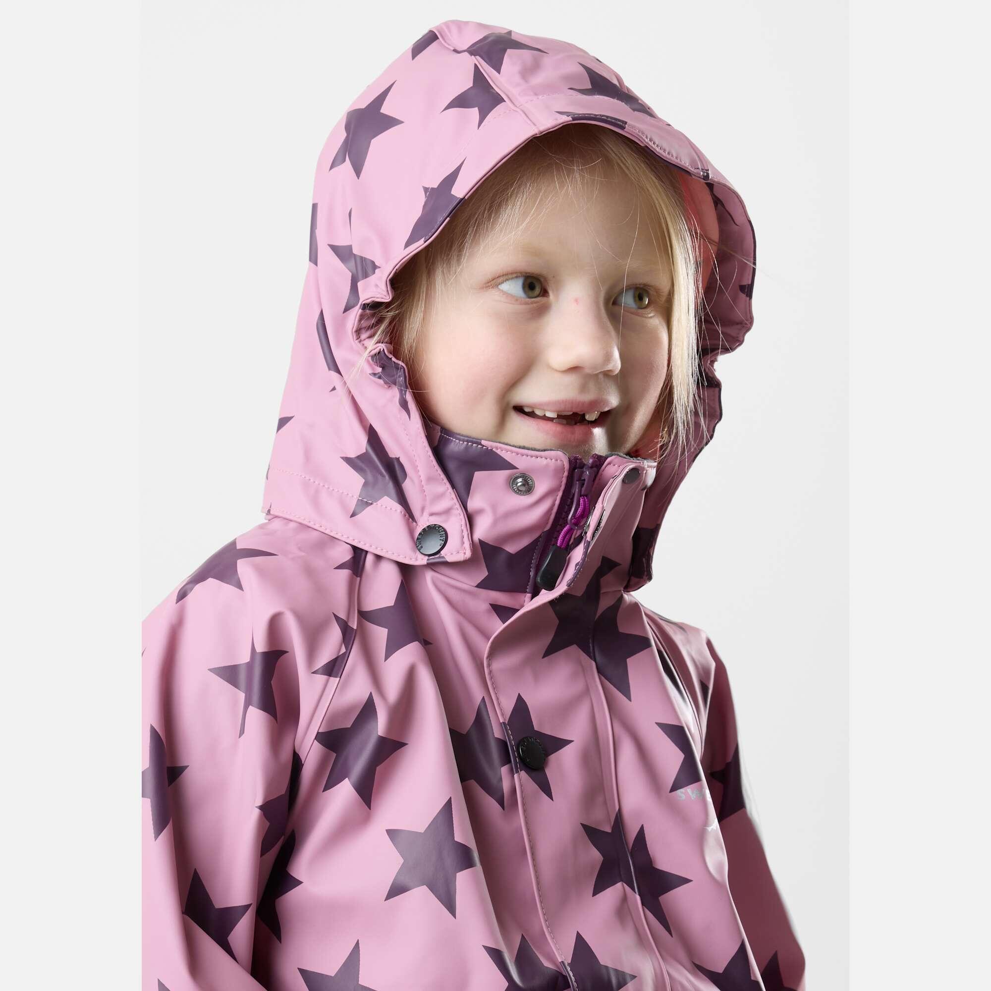Set antipioggia da bambino Drop Rain Set impermeabile resistente al vento 5/7