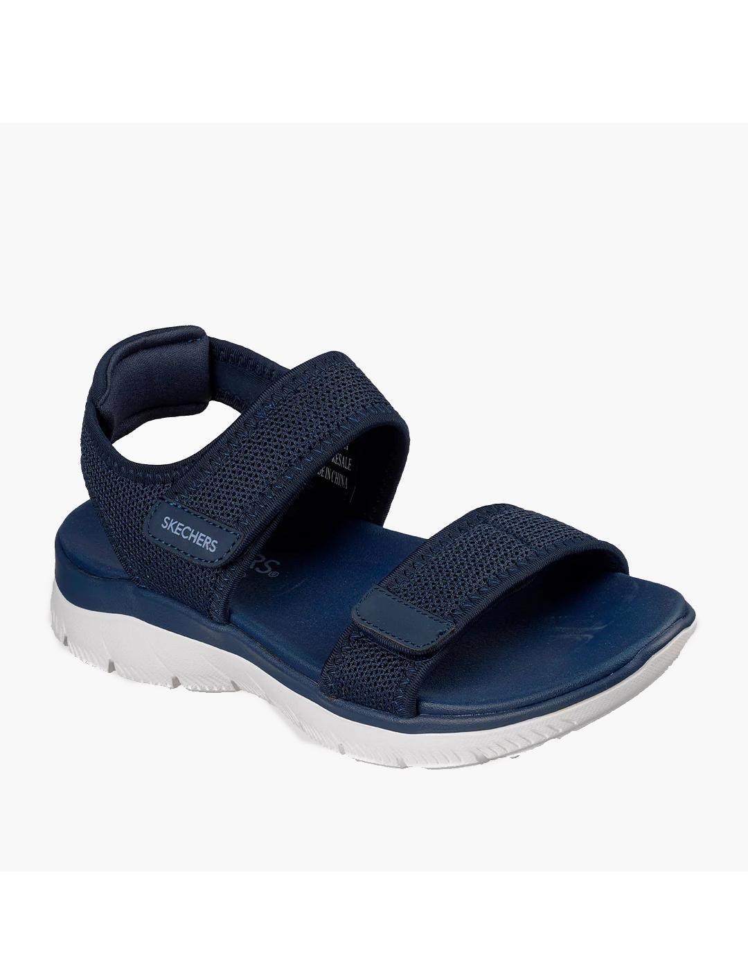 Sandalias para Mujer Skechers  Marino 3/5