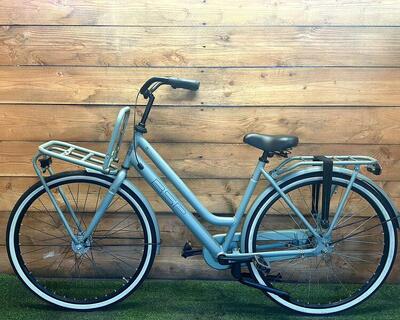 Bsp transport stadsfiets dames, cargo, 28" grijs (tweedehands)
