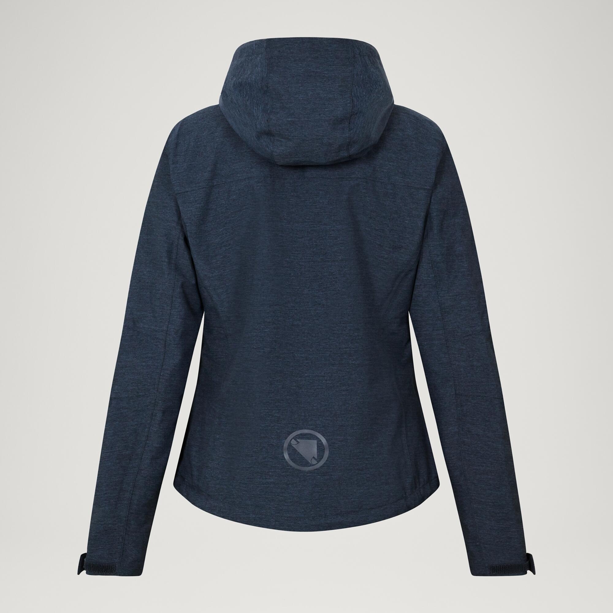 Regenjacke mit Kapuze für Damen Endura Hummvee 2/5