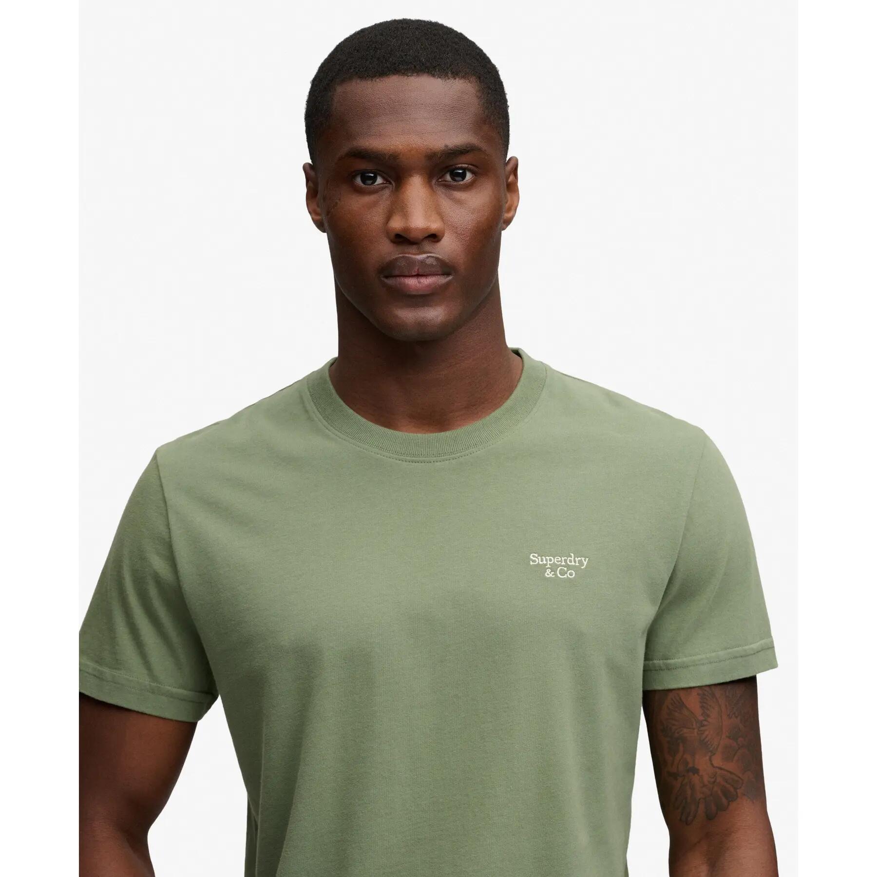 T-shirt avec logo Superdry Essential Serif 5/6