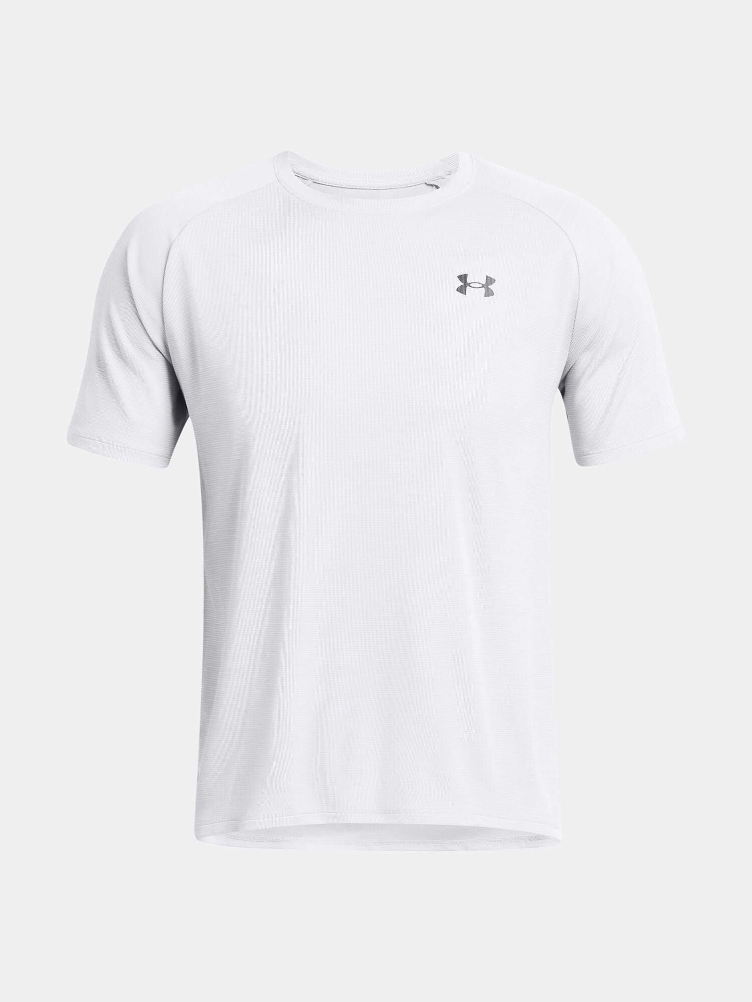 Koszulka T-Shirt Męski Treningowy Under Armour Szybkoschnący Biały 3/5