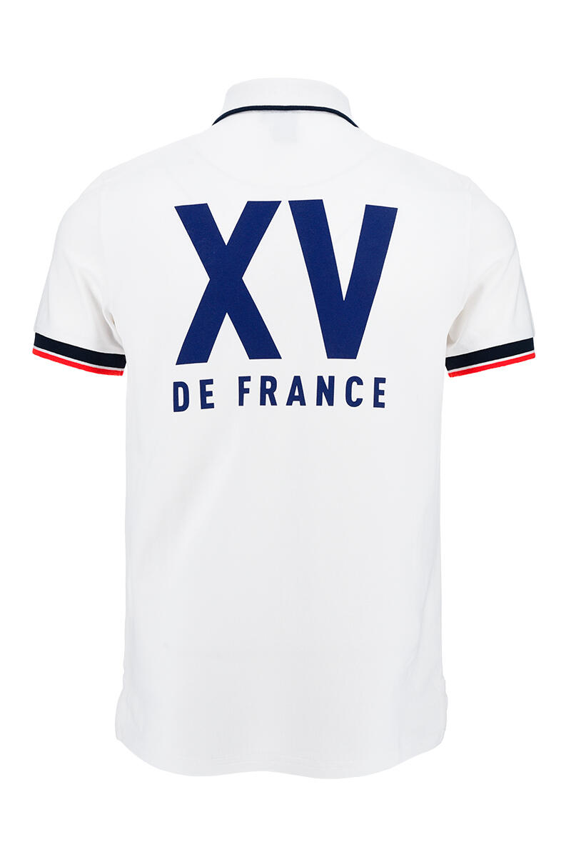 Polo homme blanc 4/5