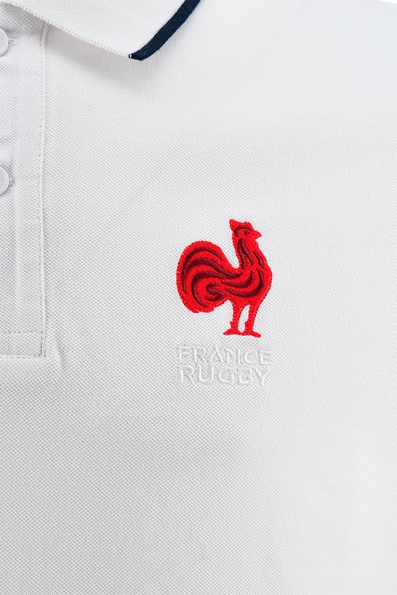 Polo homme blanc 5/5