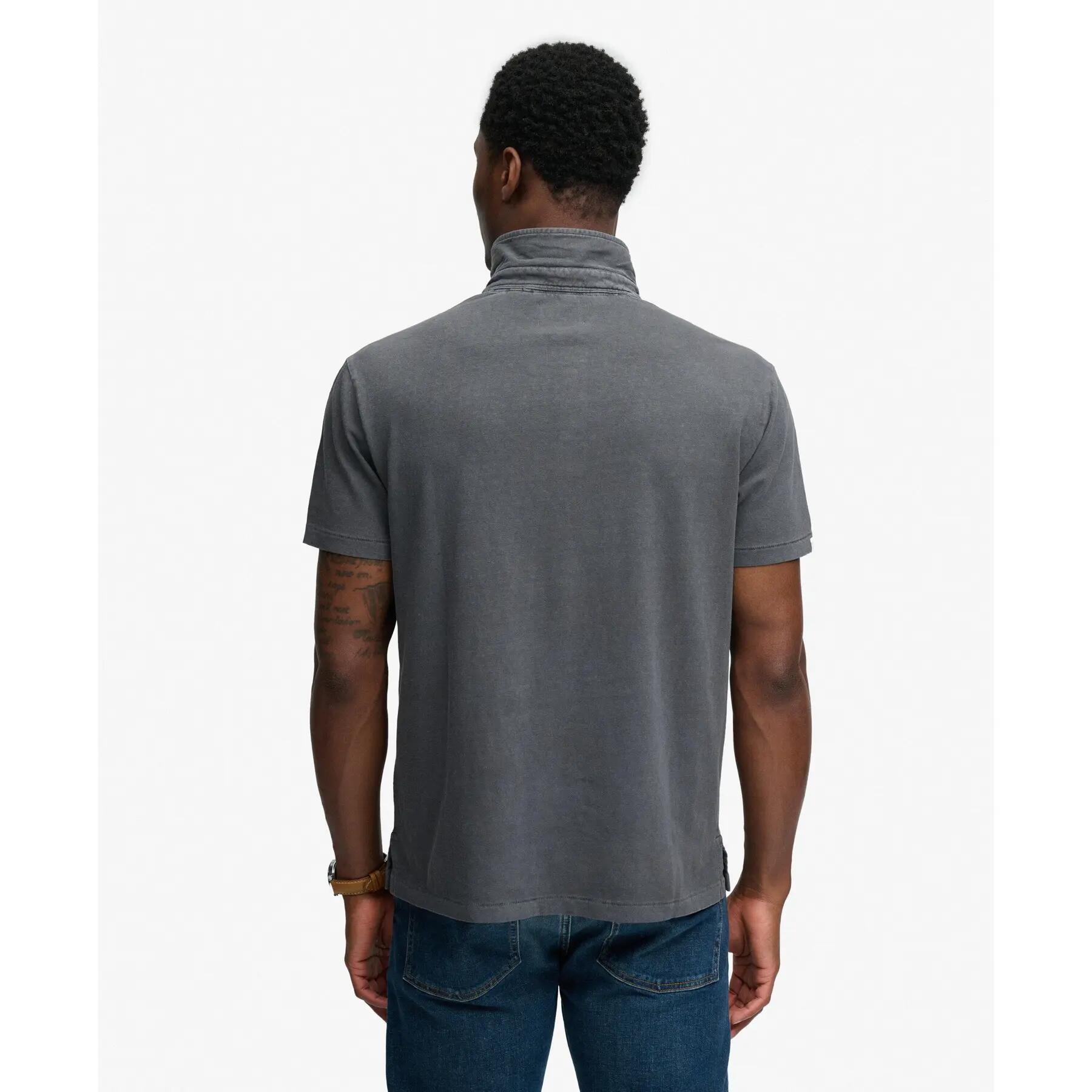 Polo en coton et lin classique Superdry 5/7