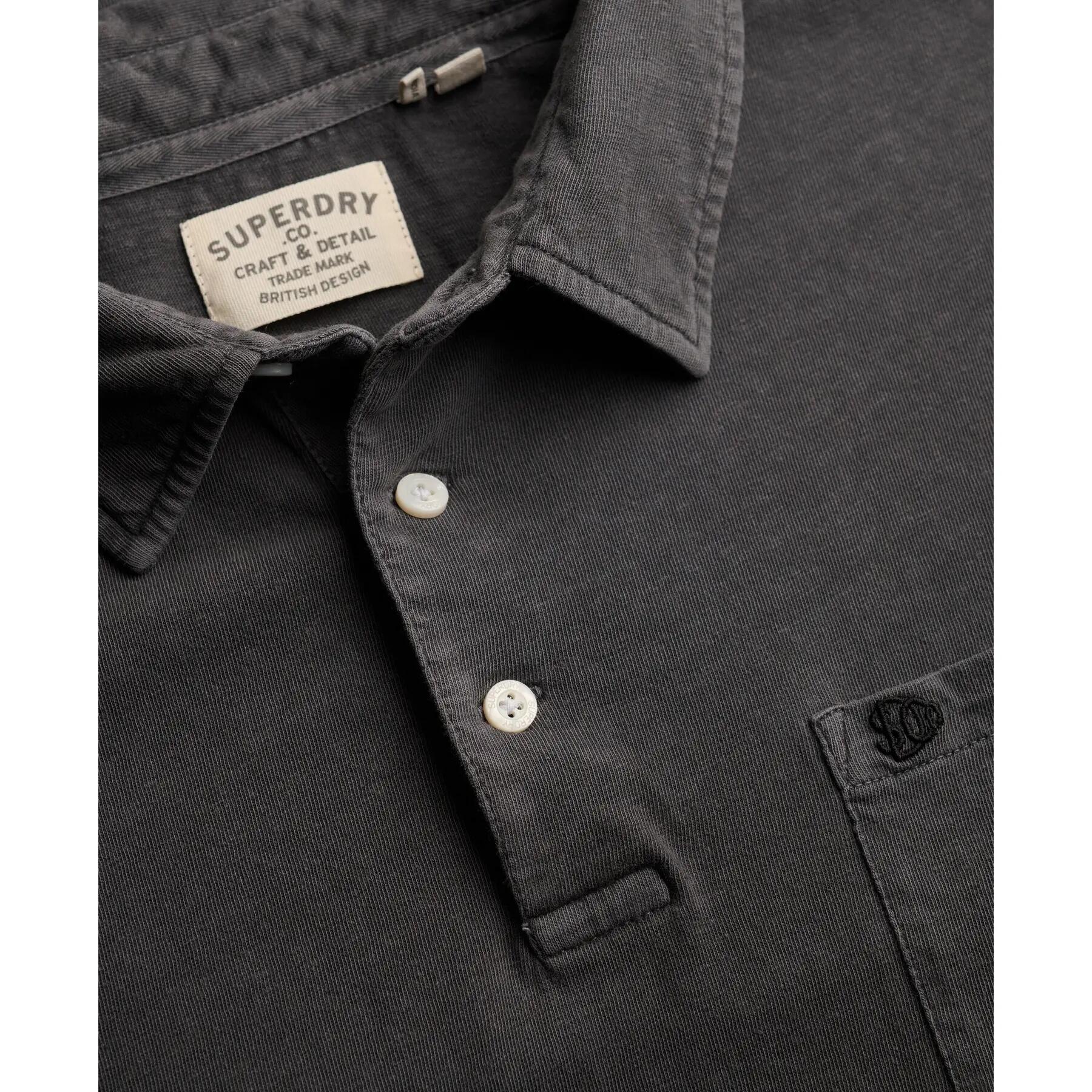 Polo en coton et lin classique Superdry 7/7