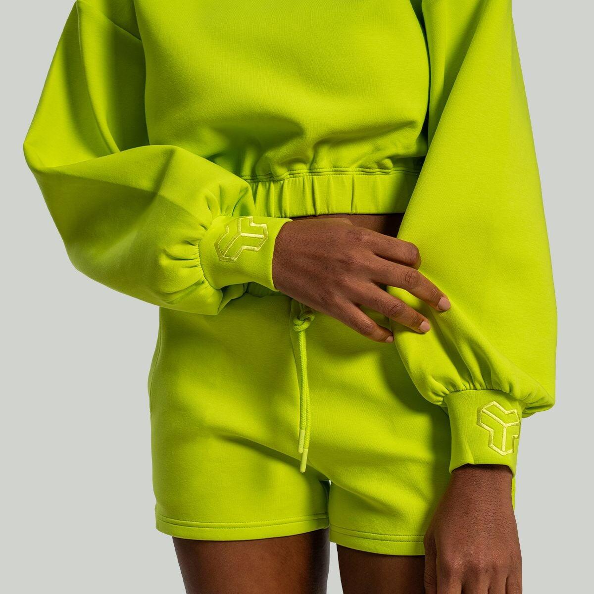 Donna palestra felpa Chartreuse Lunar 3/6